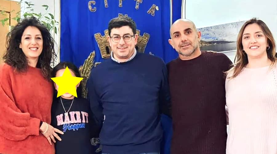 Formia: la felicità negli occhi dei genitori con la piccola Samantha