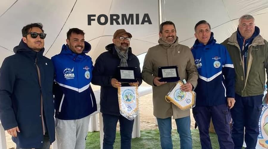 Formia - Il litorale di Vindicio grande protagonista del 2° Trofeo di Surfcasting a coppie