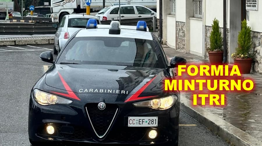 Arrestato minturnese originario di Formia. Viaggiava in direzione Itri con un ingente quantitativo di droga