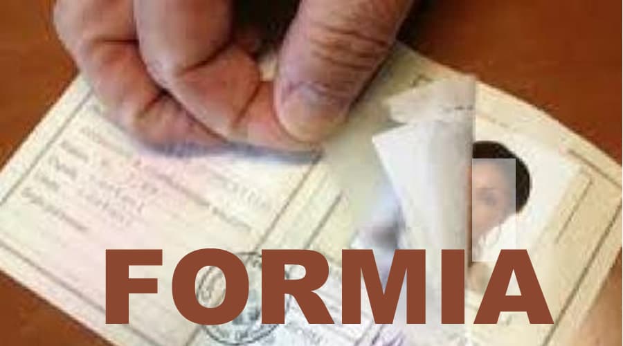Formia: possesso e fabbricazione di documenti di identificazione falsi e ricettazione