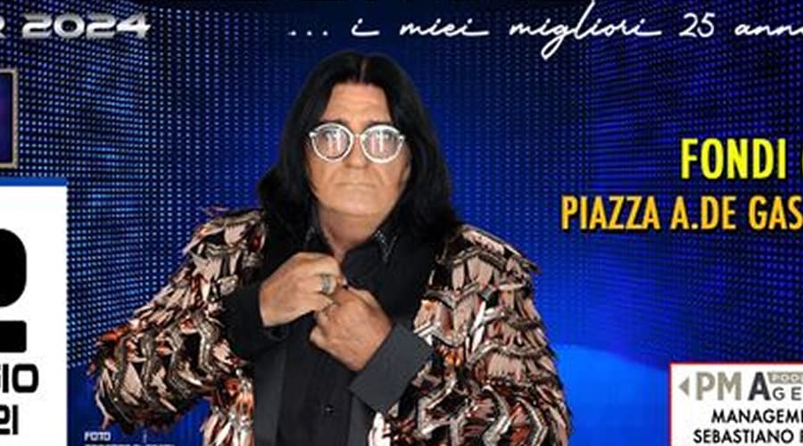 Fondi, Evento - Tribute band di Renato Zero