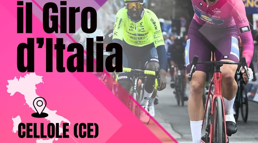 A Cellole la Tappa del Giro d'Italia