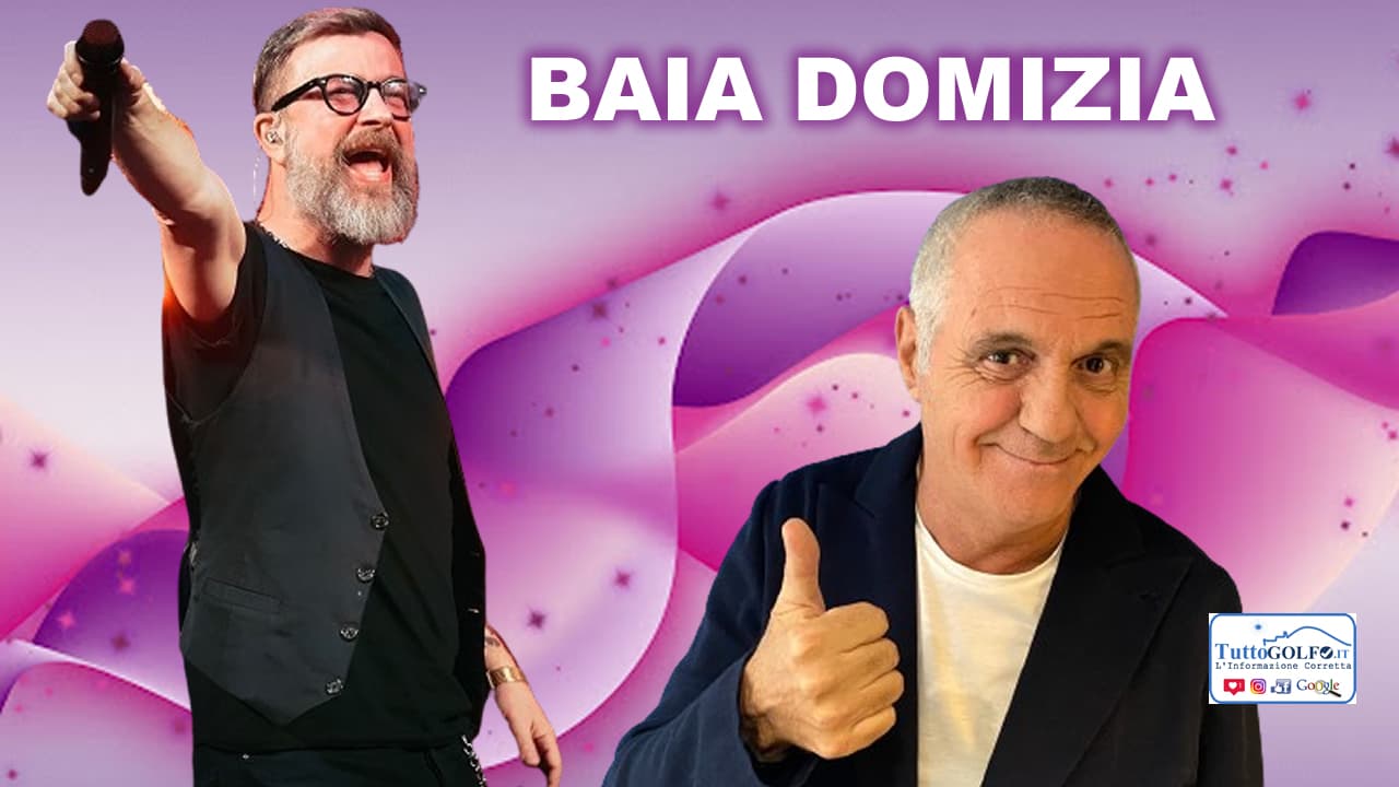 MARCO MASINI E GIORGIO PANARIELLO A BAIA DOMIZIA