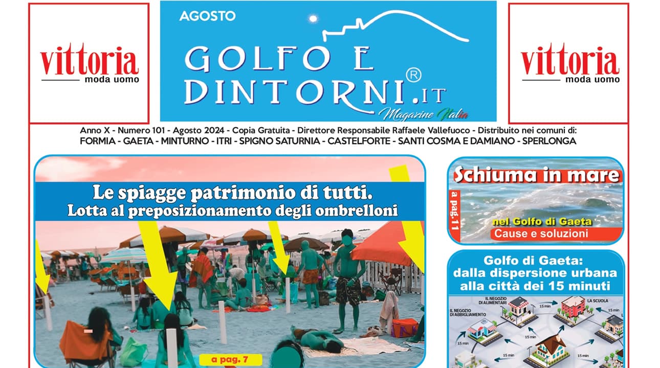 Golfo e Dintorni - In distribuzione il numero di Agosto