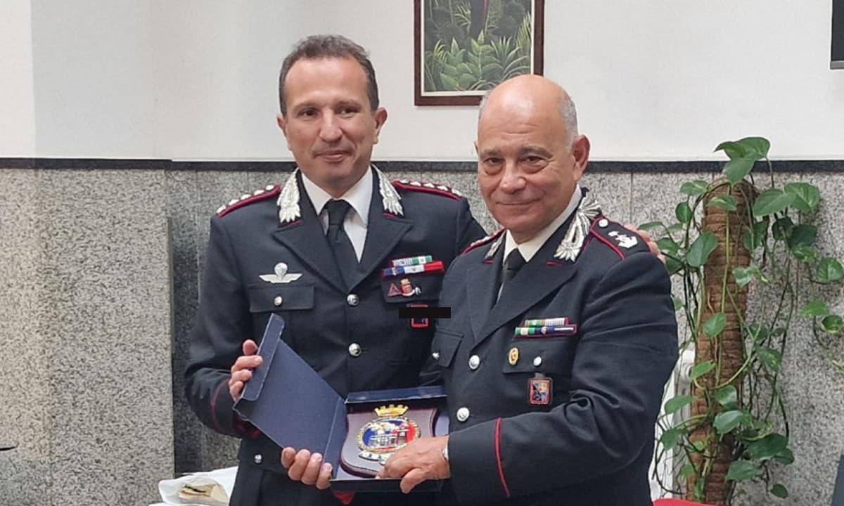 Congedato per raggiunti limiti d’età, il Ten. Col. MEOLA Michele