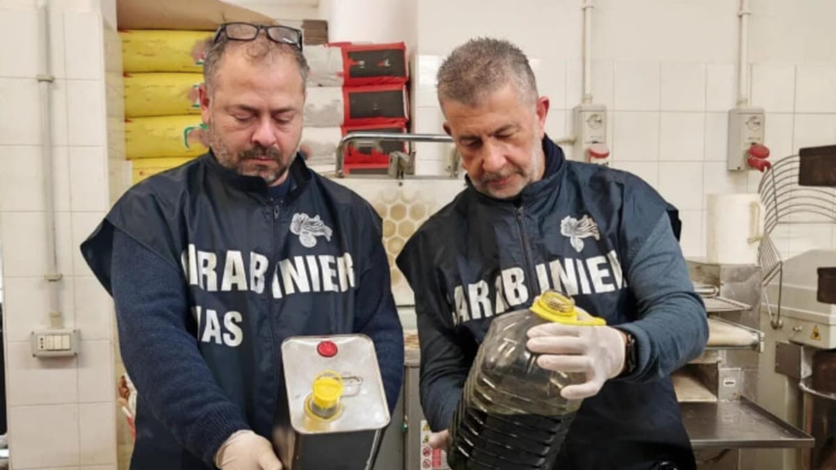 Deferito Ristoratore in Provincia di Latina - Utilizzava olio extra vergine di oliva non conforme