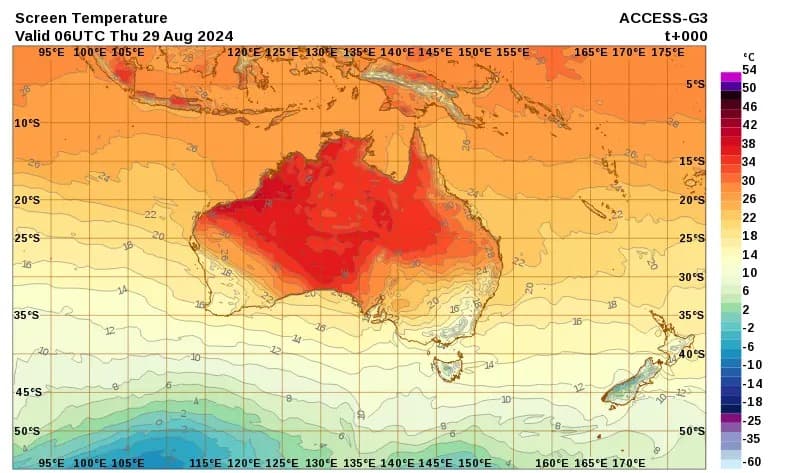In inverno l'Australia ha registrato più di 40 gradi. Il Riscaldamento anomalo nell’Emisfero Meridionale: Un Fenomeno Preoccupante con Conseguenze Globali