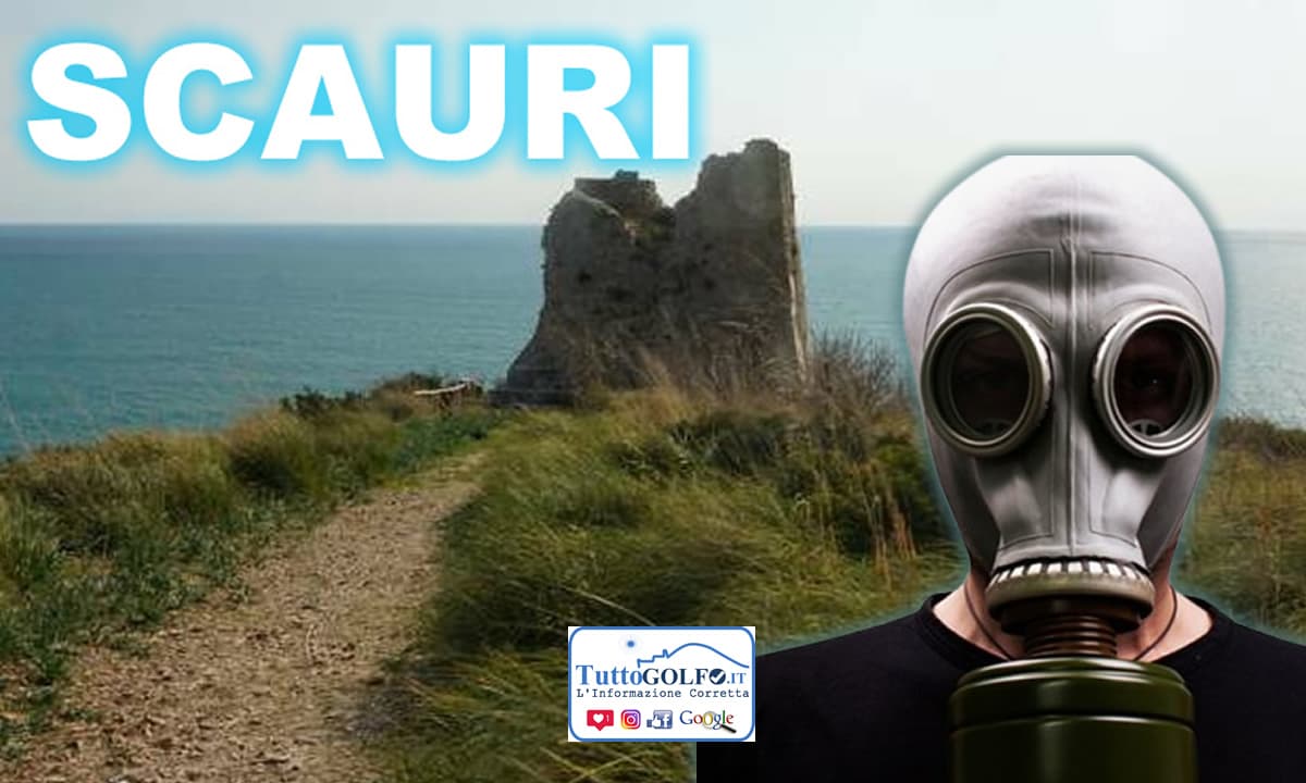 Scauri, Monte D'Oro - Ancora una segnalazione di plastica bruciata