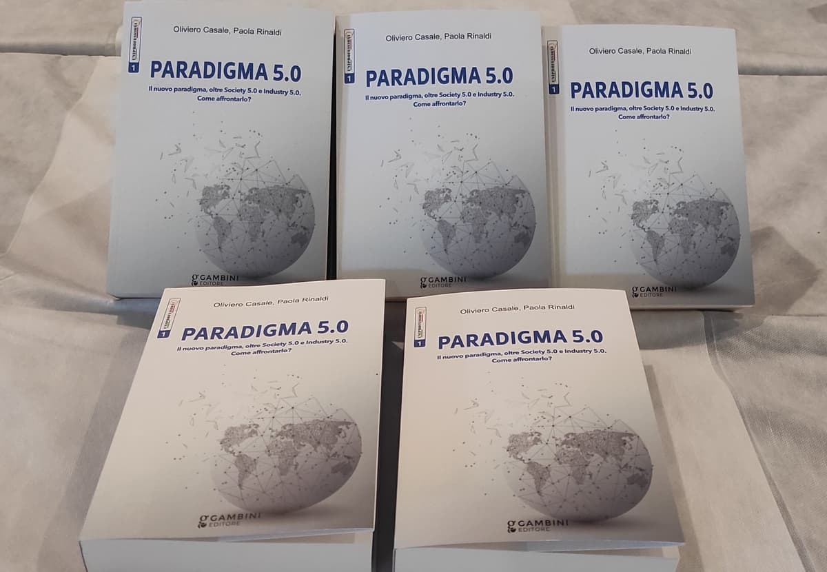 Presentazione del libro "Paradigma 5.0" di Oliviero Casale e Paola Rinaldi