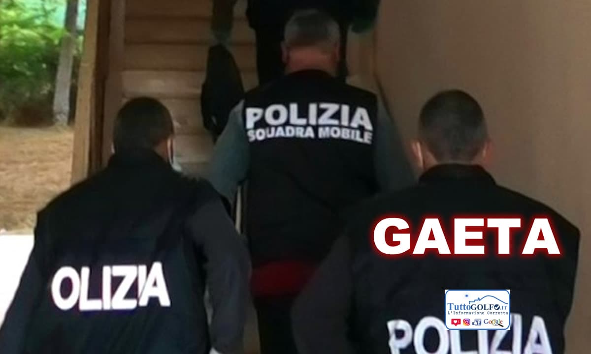 Gaeta - Maltrattava la moglie ed il figlio. Arrestato