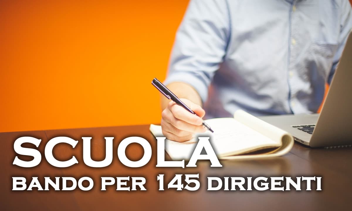 Scuola, il bando per 145 dirigenti tecnici