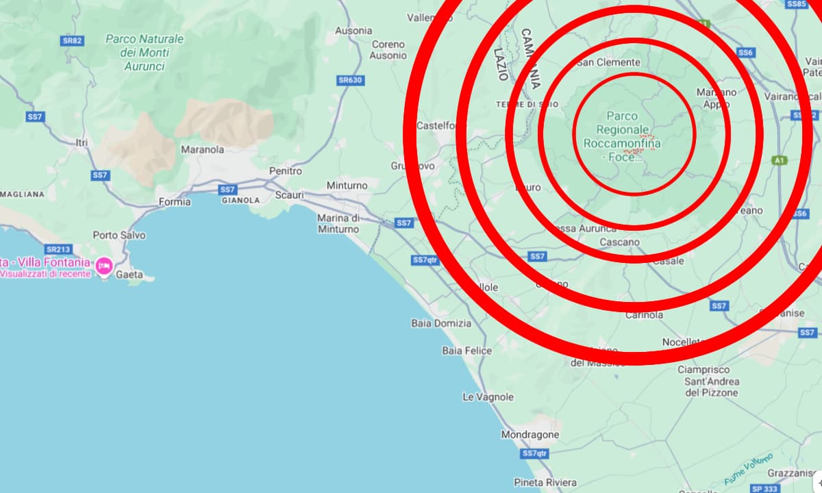 Terremoto a Roccamonfina - Le dichiarazioni dell'INGV