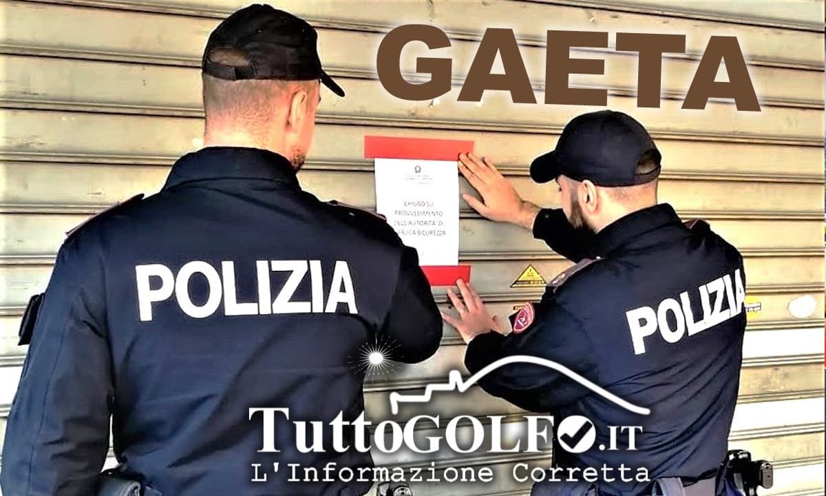 Gaeta, controlli a tappeto della Polizia di Stato. Sanzionati alcuni locali del posto