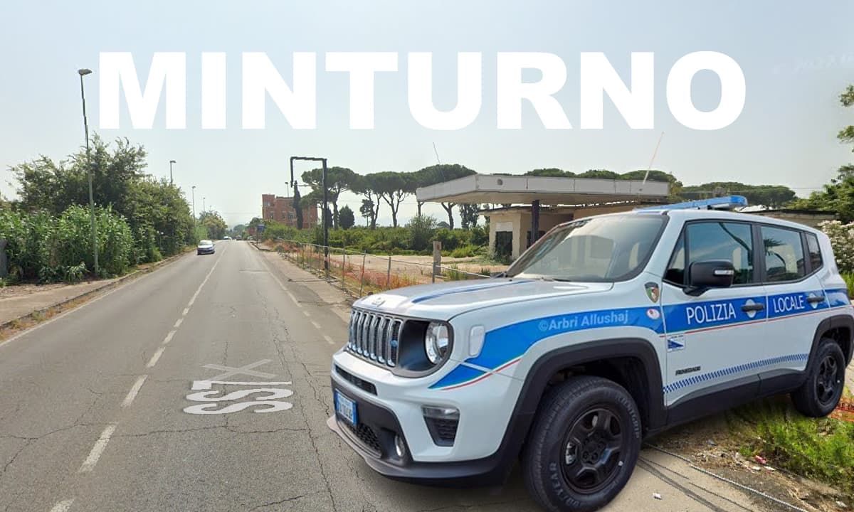 Minturno, incidente stradale - E' stato investito un ciclista. Strada interrotta. Contestualmente un altro sinistro in zona Fontana Perrelli