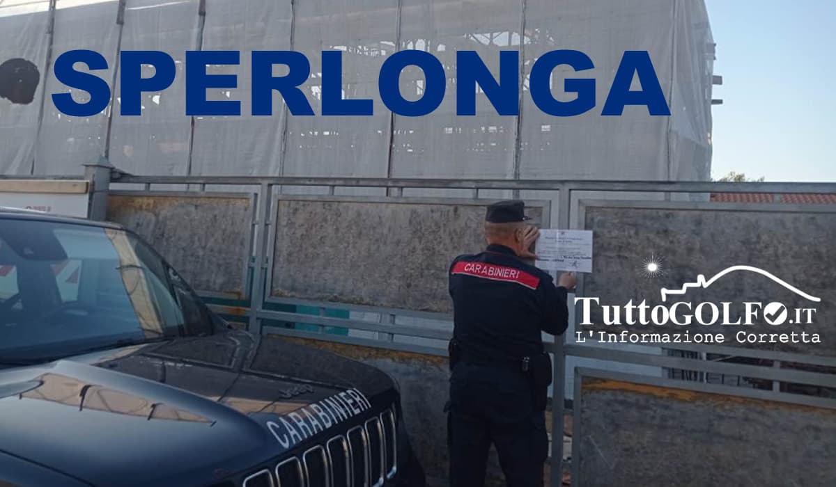 Sperlonga – Sequestrata una struttura edilizia residenziale. La vicenda