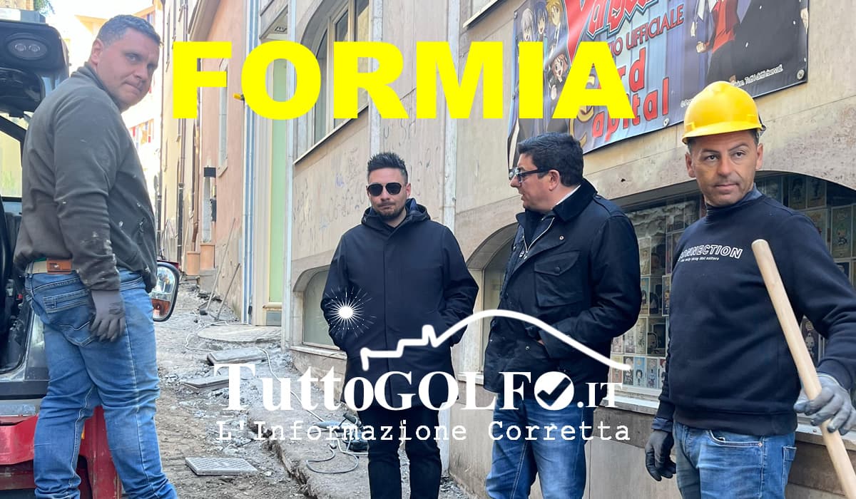 Formia - Iniziati i lavori di riqualificazione all'Archivio Storico del Palazzo Comunale