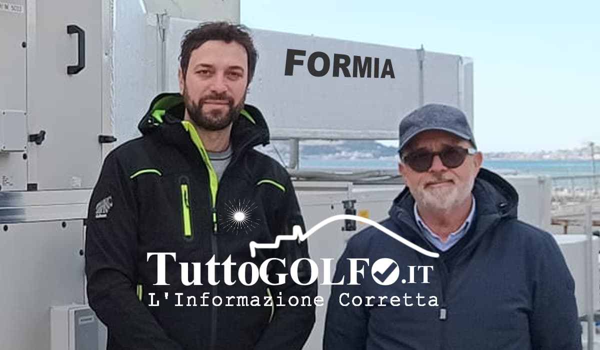 Giovanni Palumbo, l'ingegnere formiano-ponzese, progettista di software che lavora per una multinazionale svedese presso il Dono Svizzero