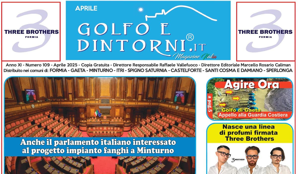 In distribuzione il Magazine Golfo e Dintorni di Aprile