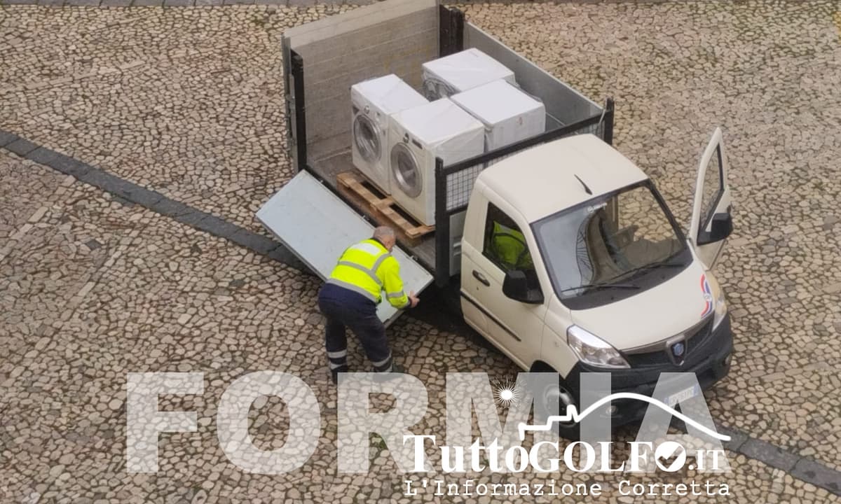 Formia - Saranno donate 6 lavatrici rigenerate alle famiglie in difficoltà
