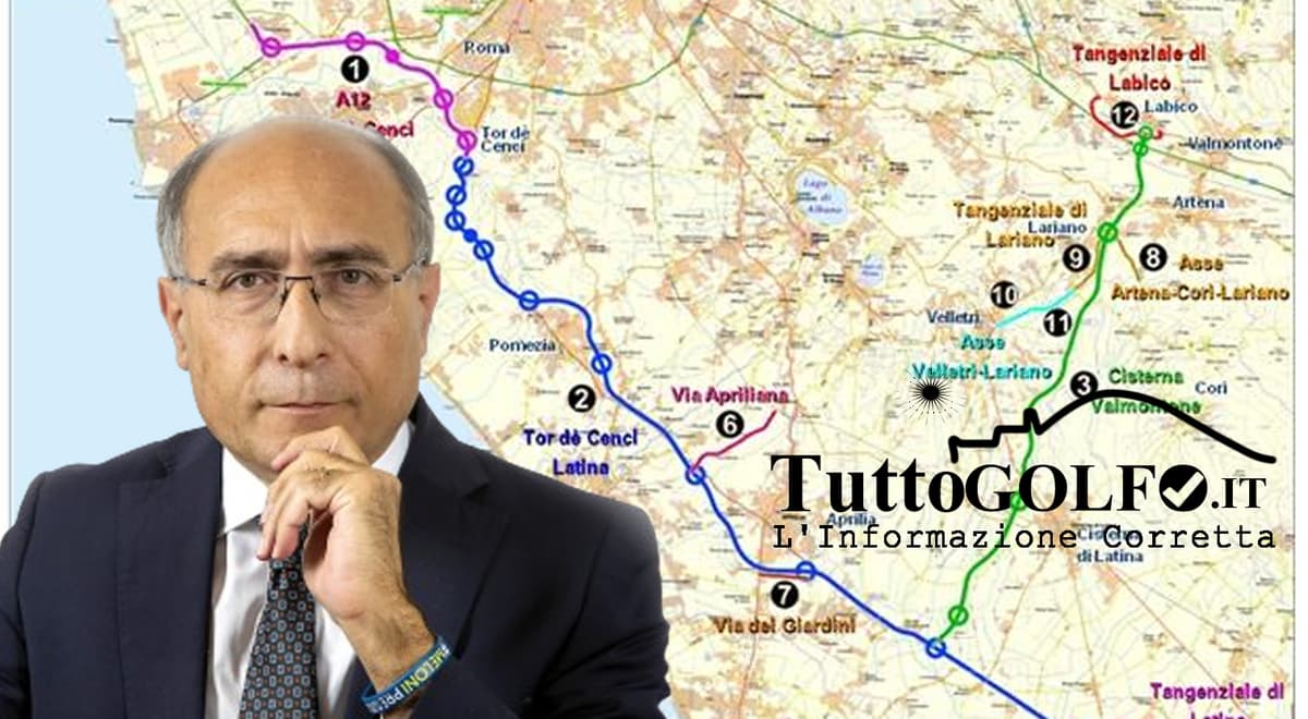 Bando Autostrada ROMA-LATINA - Tiero: urge far uscire la provincia di Latina dall'isolamento infrastrutturale storico