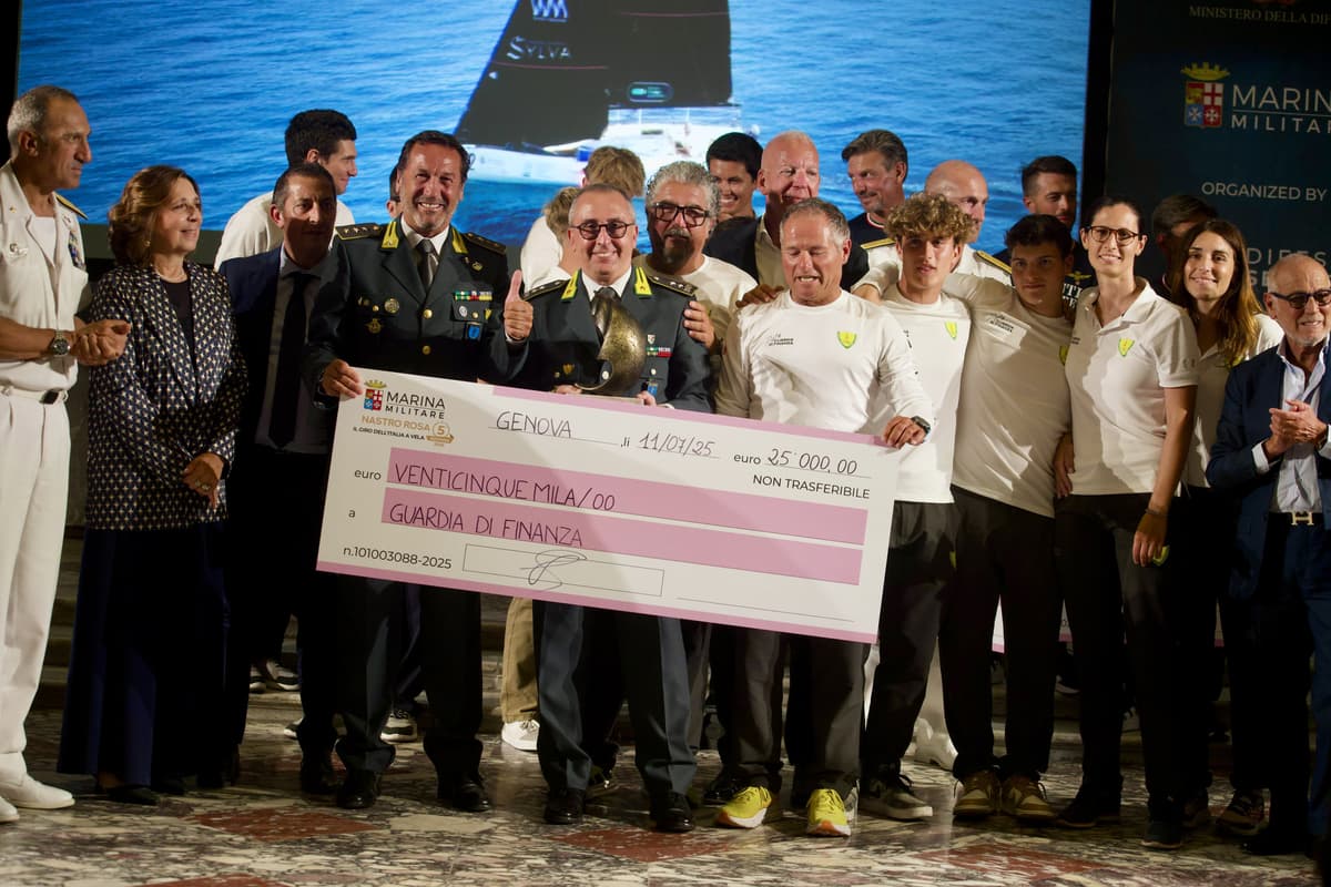 GAETA - LE FIAMME GIALLE TRIONFANO ALLA QUINTA EDIZIONE DEL NASTRO ROSA TOUR 2025