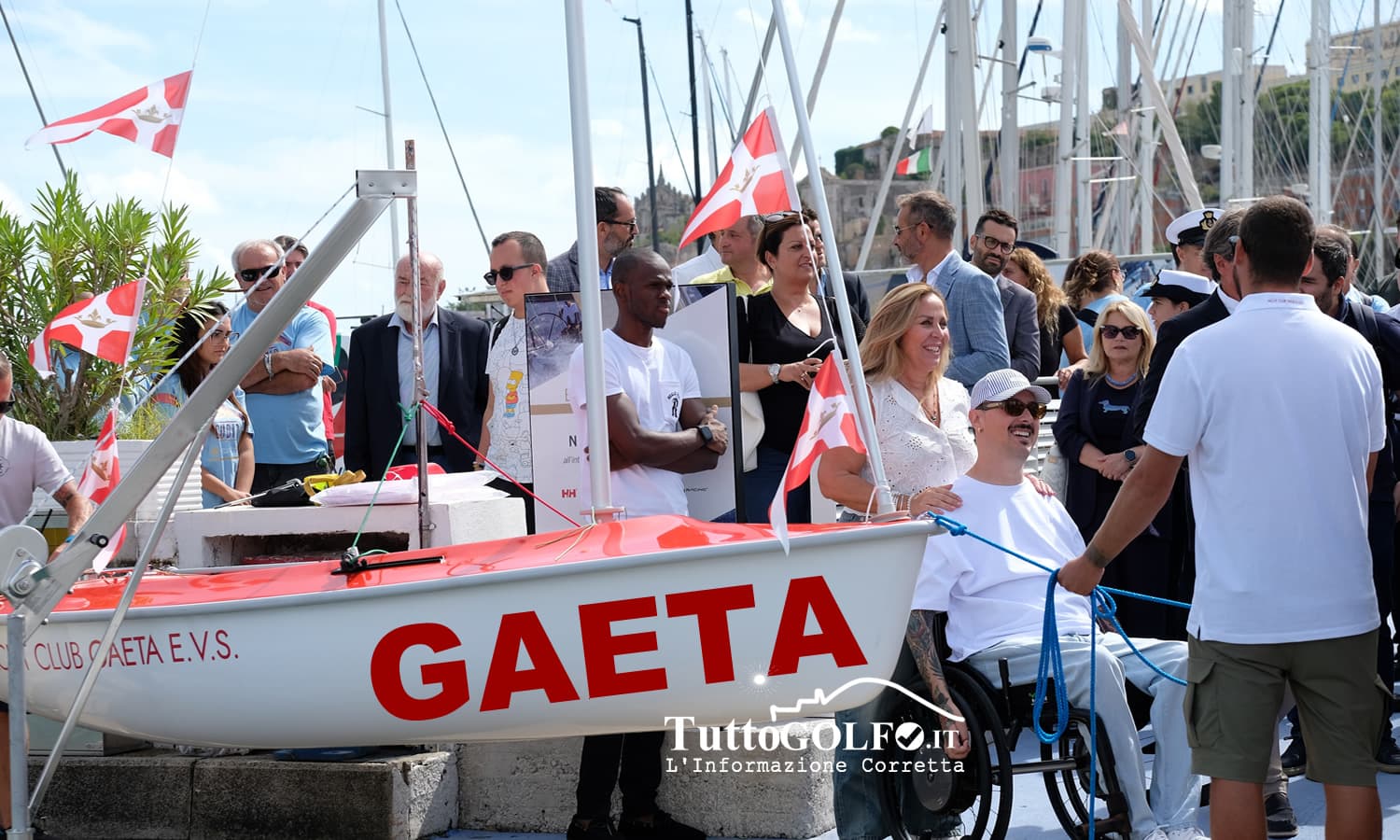 A Gaeta la IX tappa di Navigare insieme: l’Italia senza barriere, il progetto di FIV dedicato alla vela inclusiva