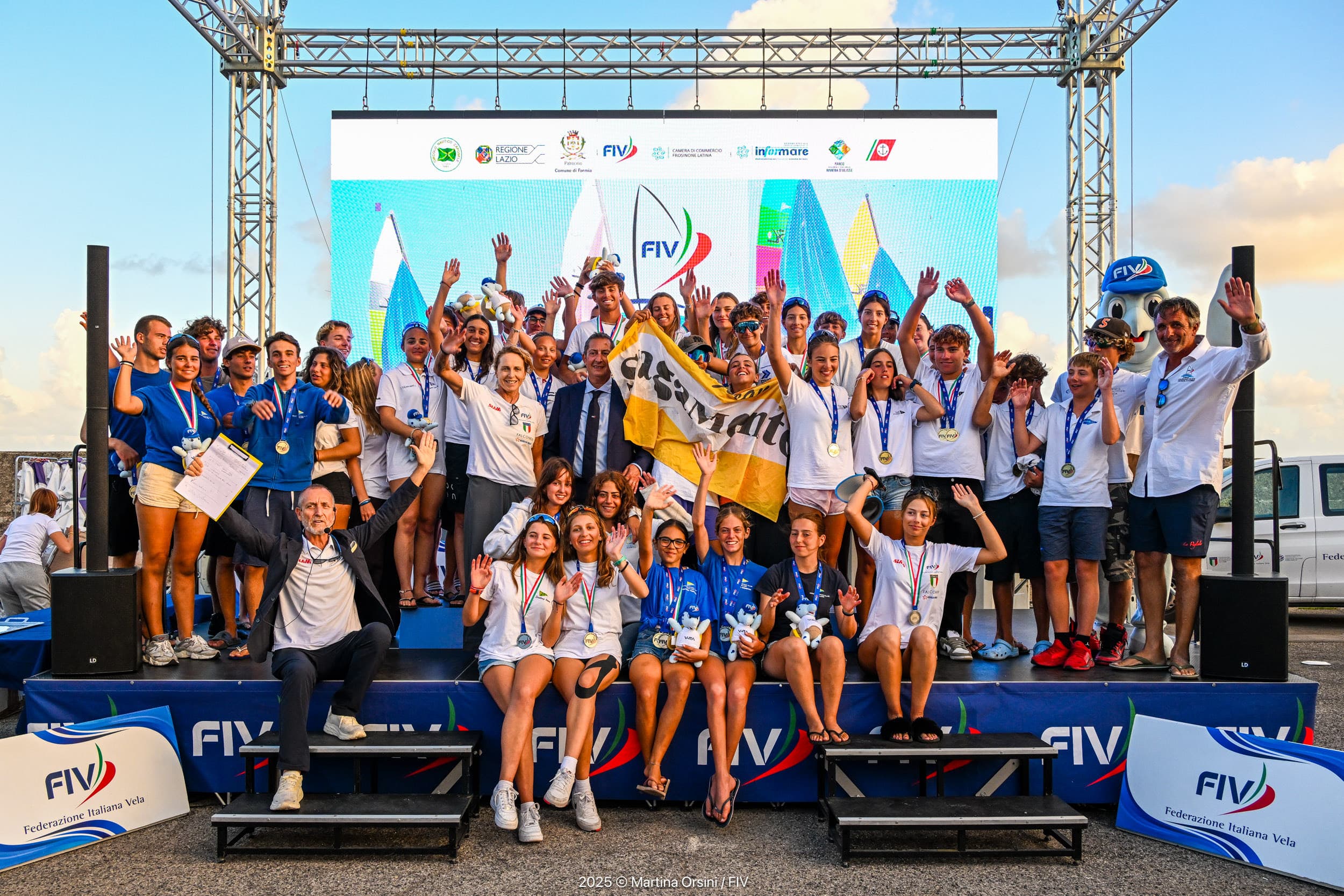 Finale mozzafiato per il Campionato Italiano Giovanile delle Classi In Doppio di Formia 2025