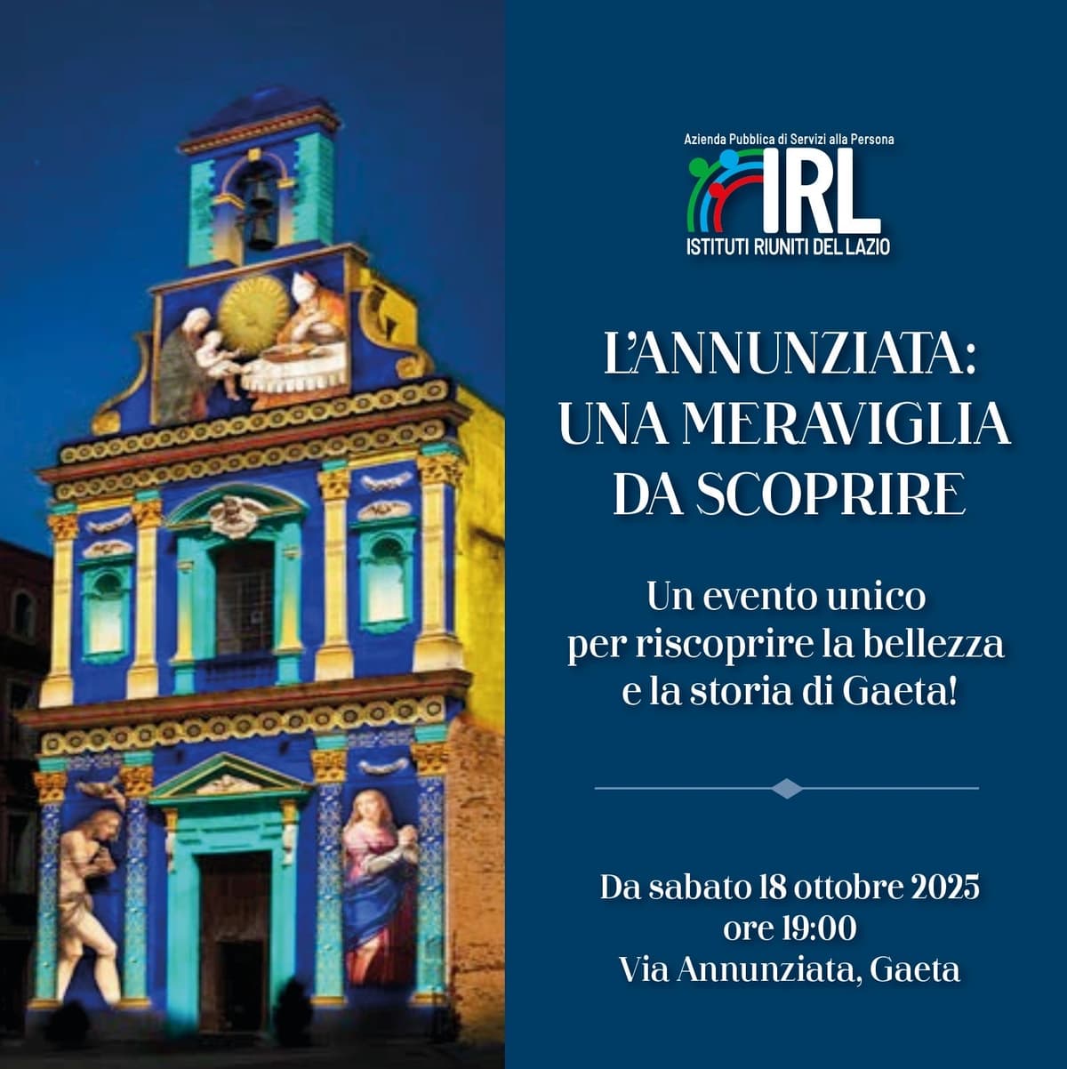 Gaeta - Rilancio del Complesso Monumentale dell'Annunziata, tra spiritualità, arte e turismo innovativo