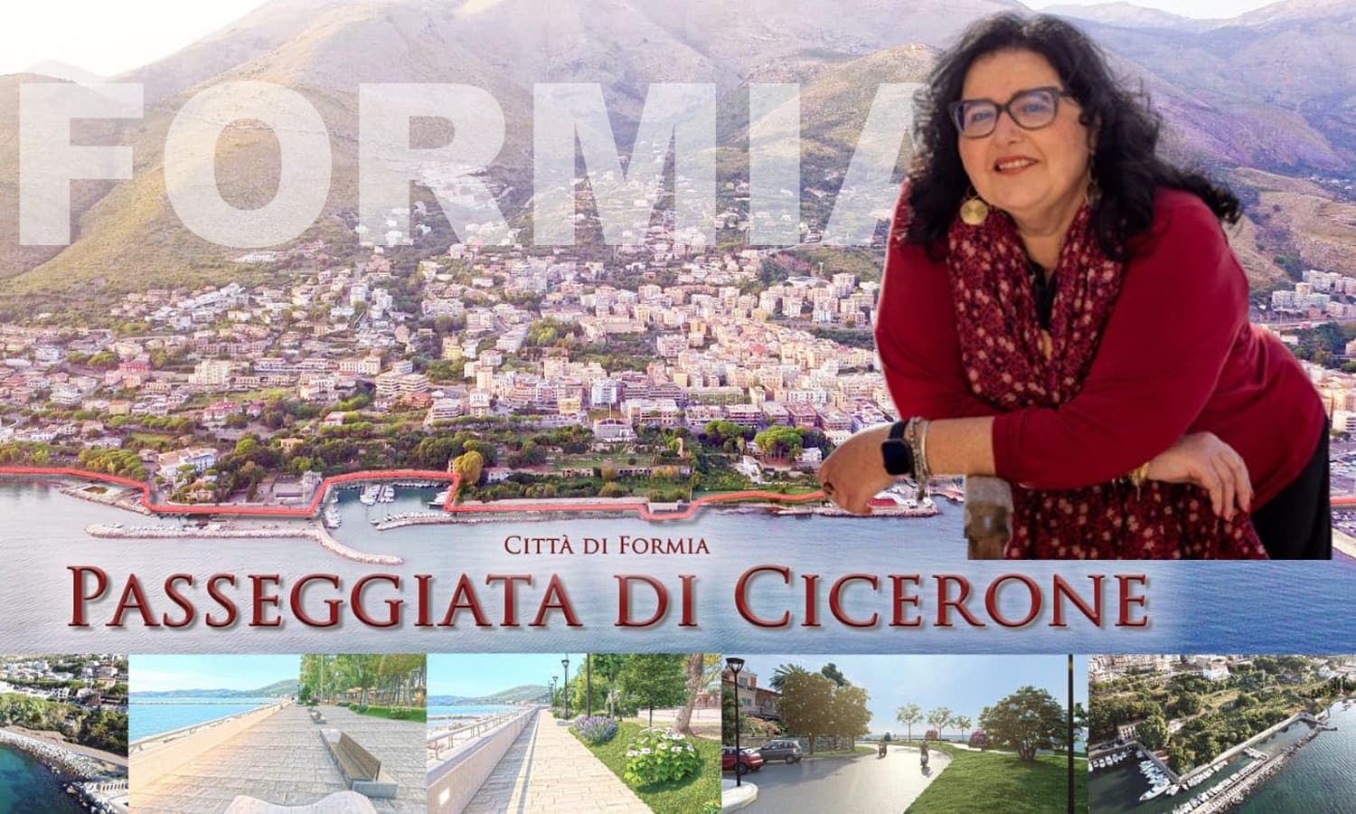 Formia, Paola Villa: Anche la Passeggiata di Cicerone si è fermata, altra opera incompiuta, lì nei pressi del Caposele