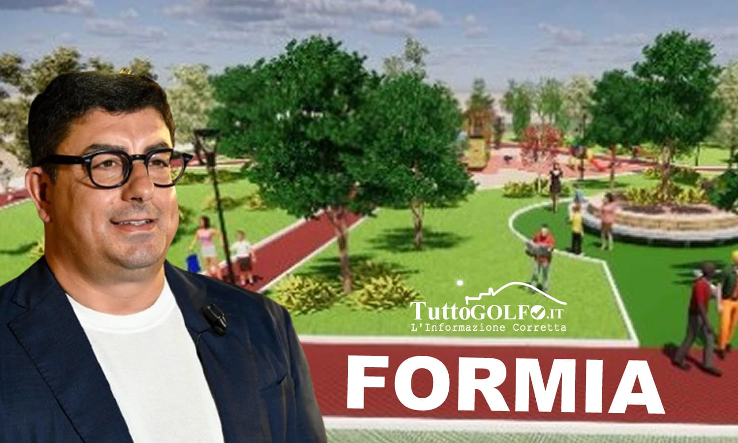 Formia, il progetto Parco di Penitro - Secondo stralcio dei lavori