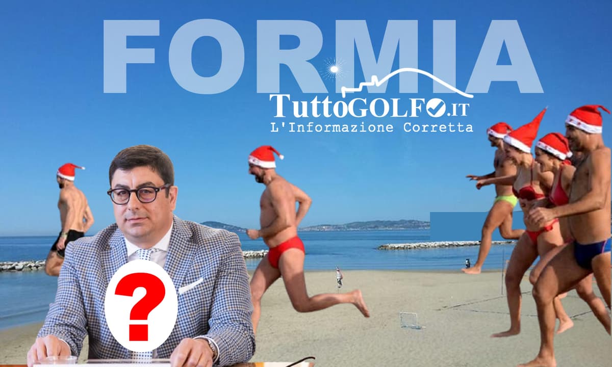 Formia sfida Gaeta: tutto pronto a Gianola per il “Tuffo di Capodanno”. Il sindaco Gianluca Taddeo si tufferà?