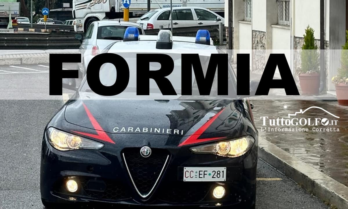 Controlli dei Carabinieri a Formia: 24enne denunciato