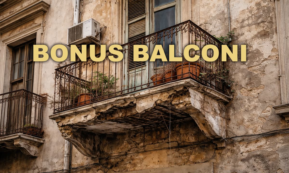 Bonus balconi 2026: cosa c’è davvero e come orientarsi tra le detrazioni