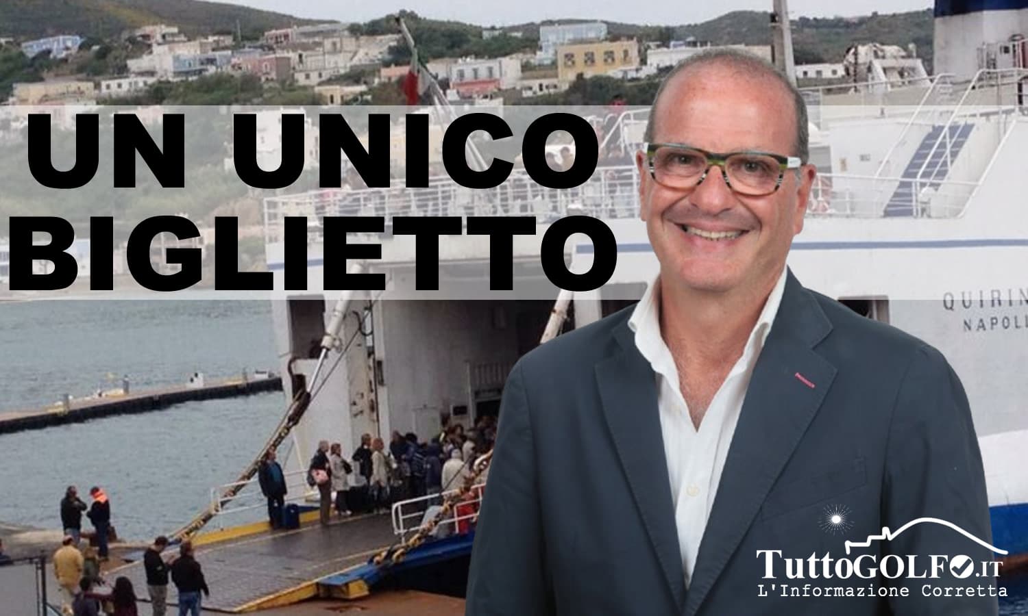 Mitrano: un unico biglietto per gli abitanti di Ponza e Ventotene che consenta di viaggiare su nave e treni regionali del Lazio