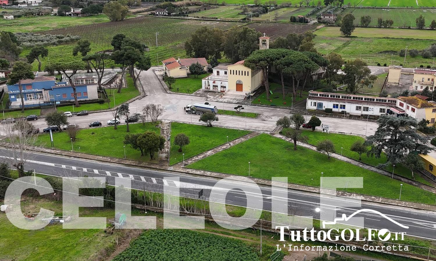 Cellole - Inizia la trasformazione di Borgo Centore