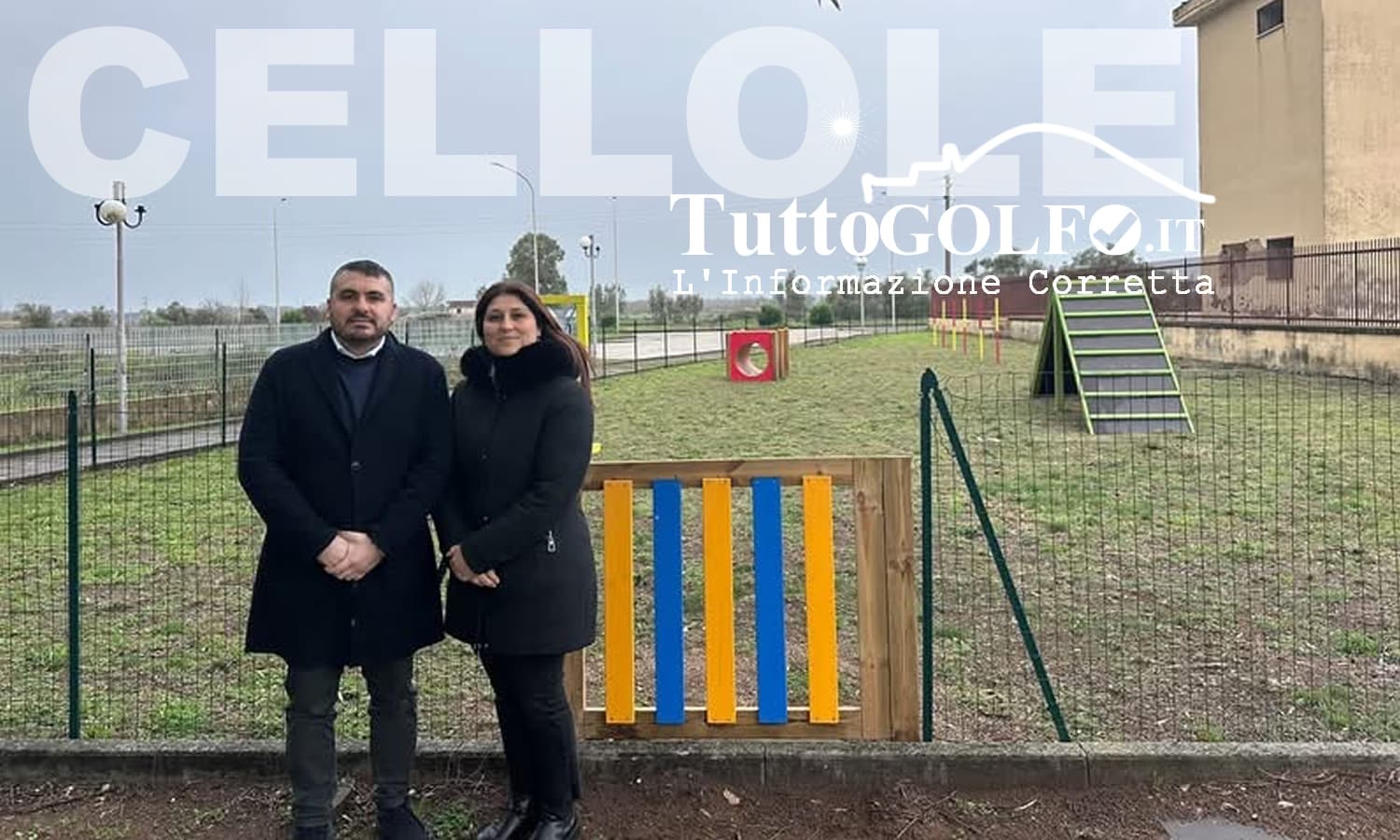 Cellole, Borgo Centore: pronta la nuova area dog