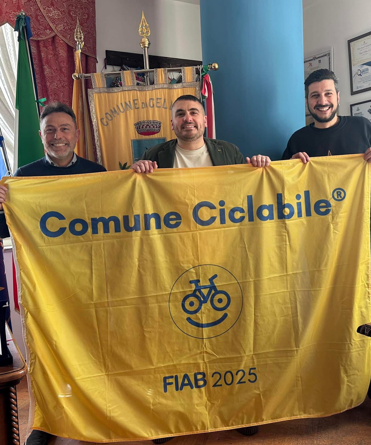 Cellole ottiene la Bandiera Gialla: un riconoscimento alla mobilità sostenibile