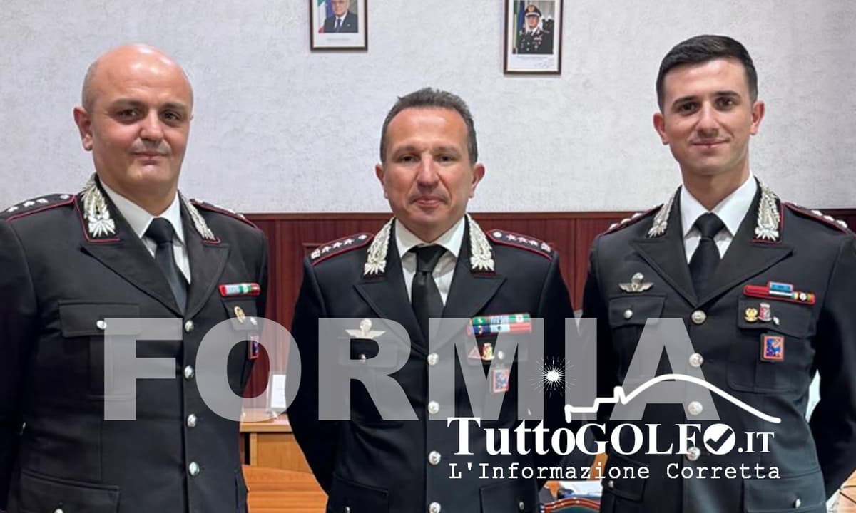 Formia - Promossi nel grado di Capitano due Ufficiali del Comando Provinciale Carabinieri di Latina