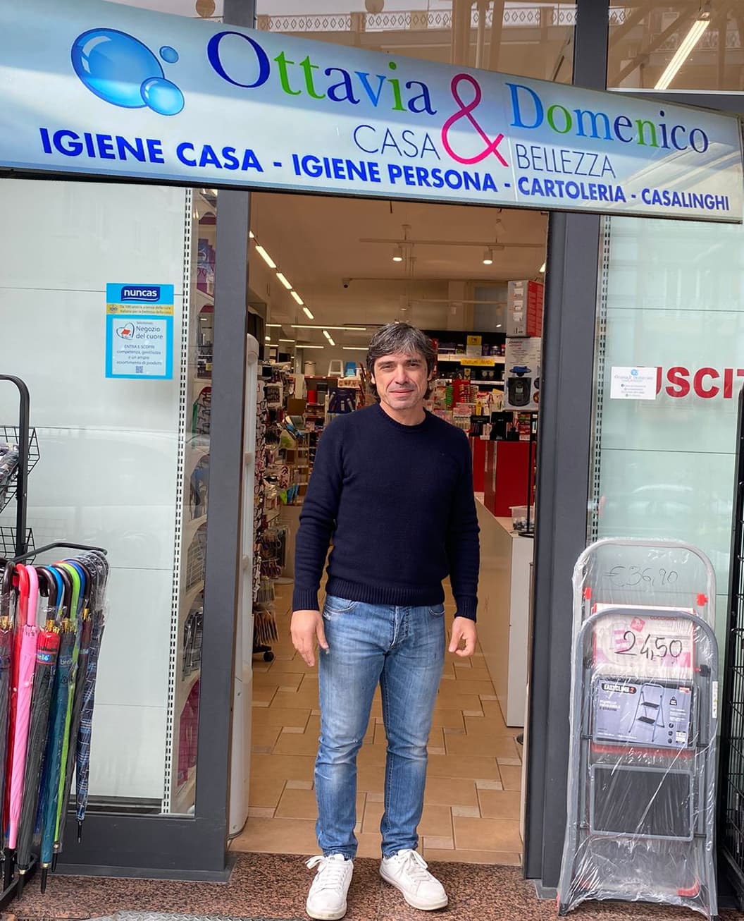 Il negozio Ottavia & Domenico a Formia: dal 1967 un punto di riferimento per la comunità