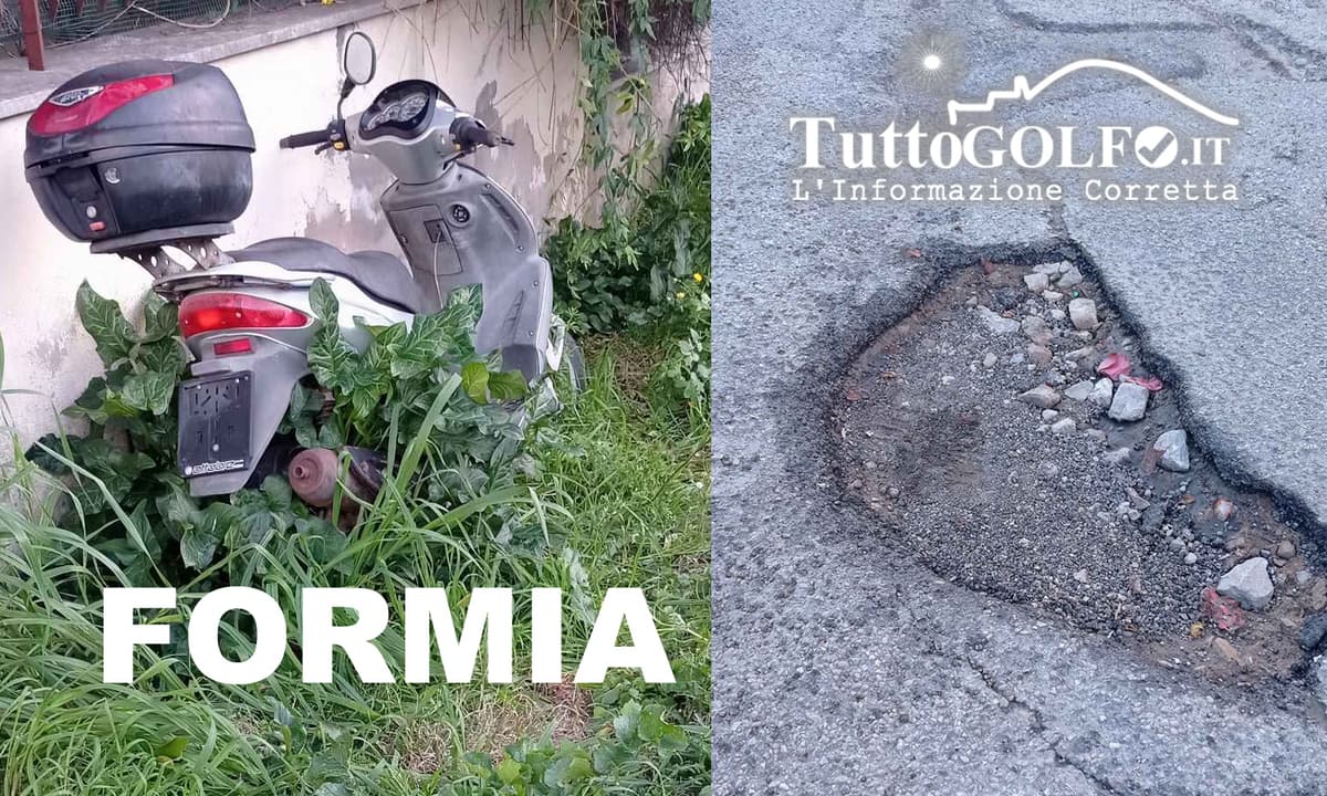 Formia, la segnalazione di un residente: via Quinto Aurelio Simmaco nell'abbandono