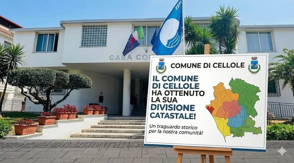 Traguardo storico: riconosciuti i confini di Cellole al catasto dopo oltre 50 anni