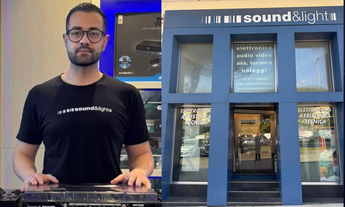Sound & Lights a Formia, parla il titolare Ciro Iaccarino: quarant’anni di storia proiettati nel futuro