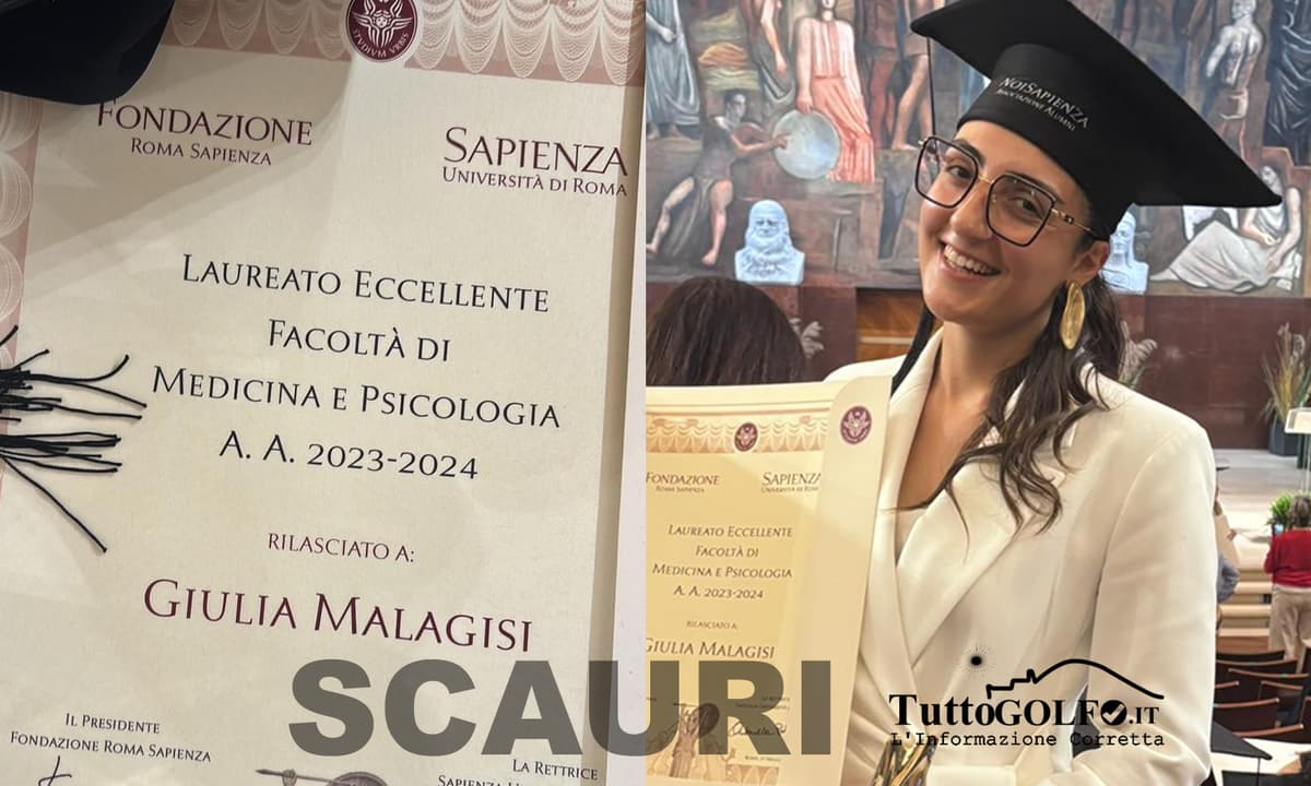 Giulia Malagisi tra i 400 laureati eccellenti della Sapienza: un riconoscimento che valorizza la Terapia Occupazionale