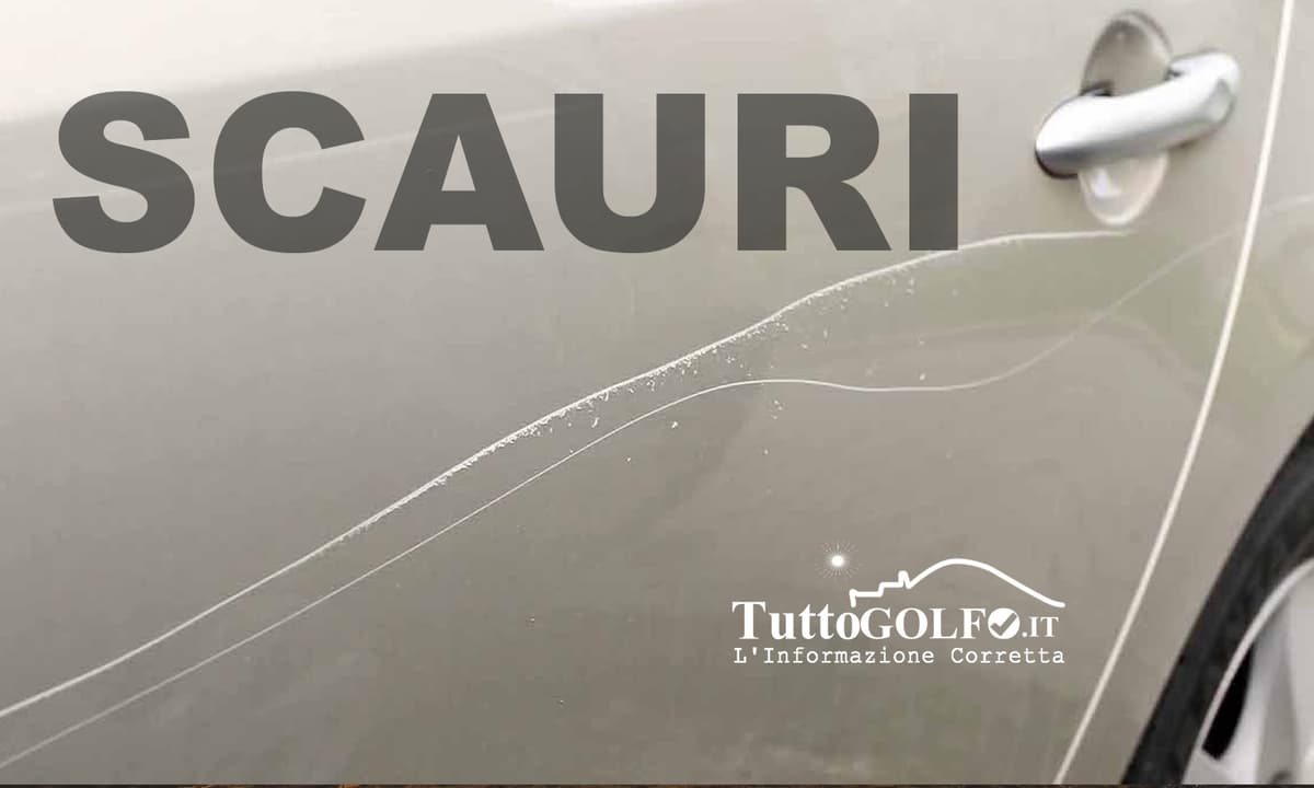Auto graffiate nella notte a Scauri: tre vetture vandalizzate in via Mura Megalitiche