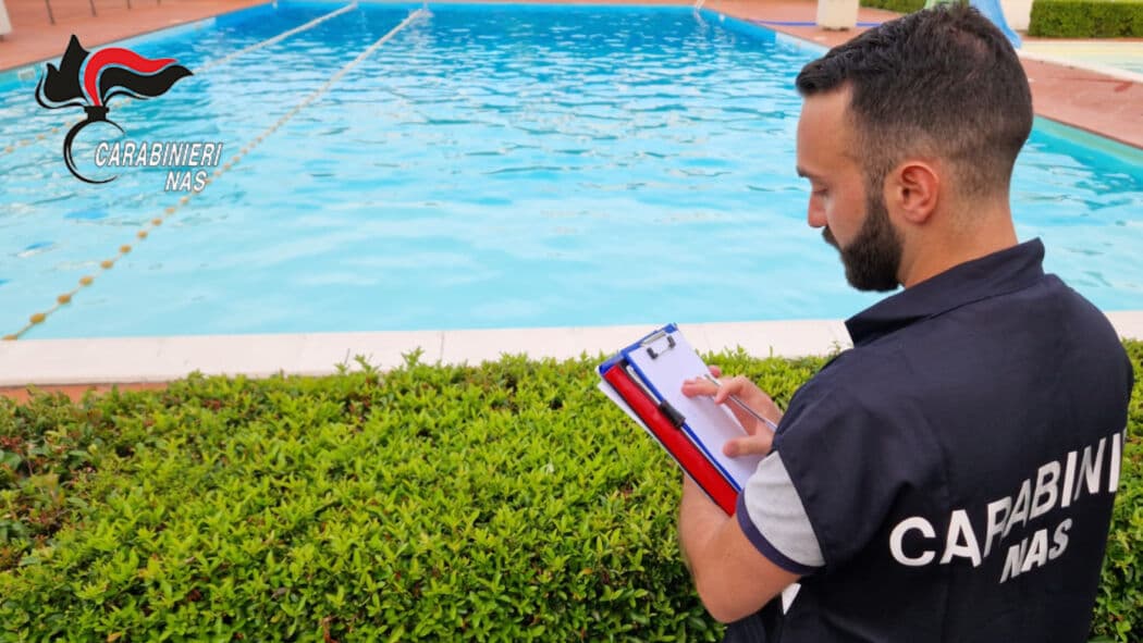 NAS, scattano i sigilli: chiusa una SPA e fermate due piscine