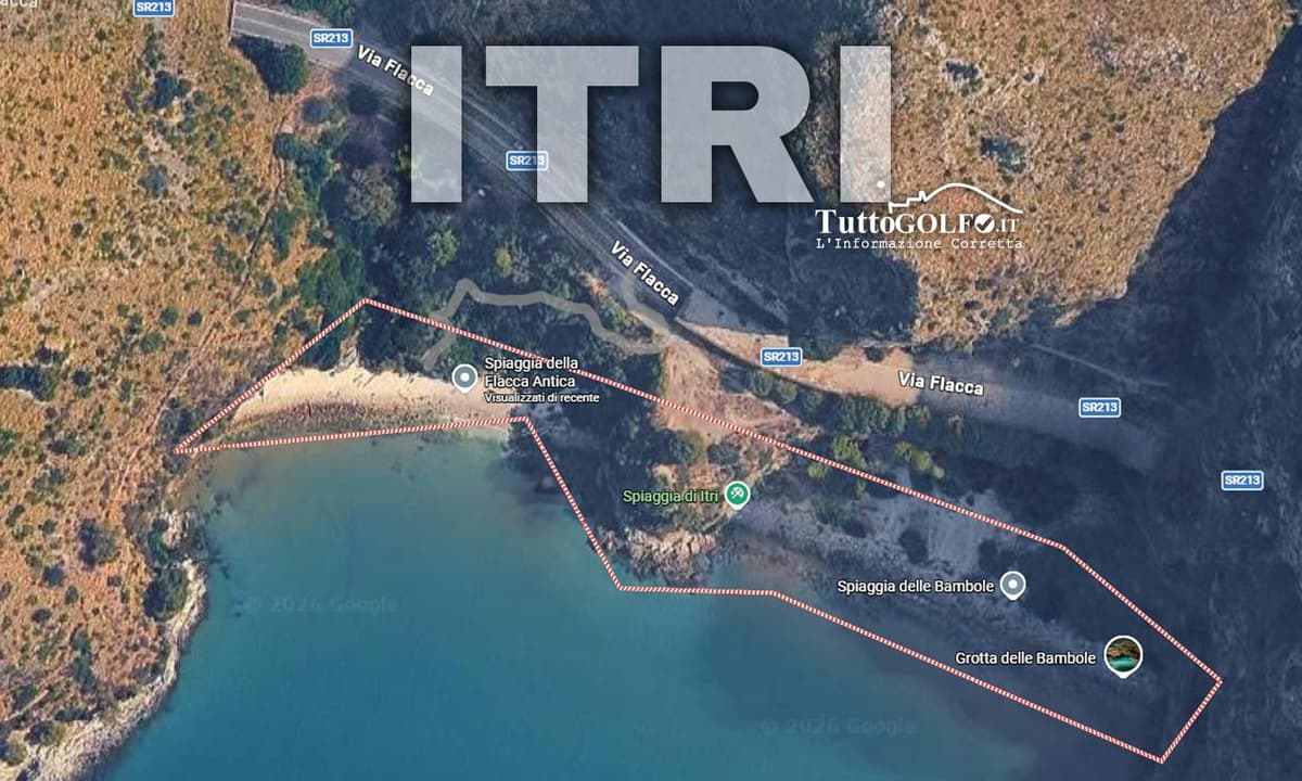 Itri - Presunto ordigno bellico alla Spiaggia delle Bambole: scatta l’interdizione dello specchio acqueo
