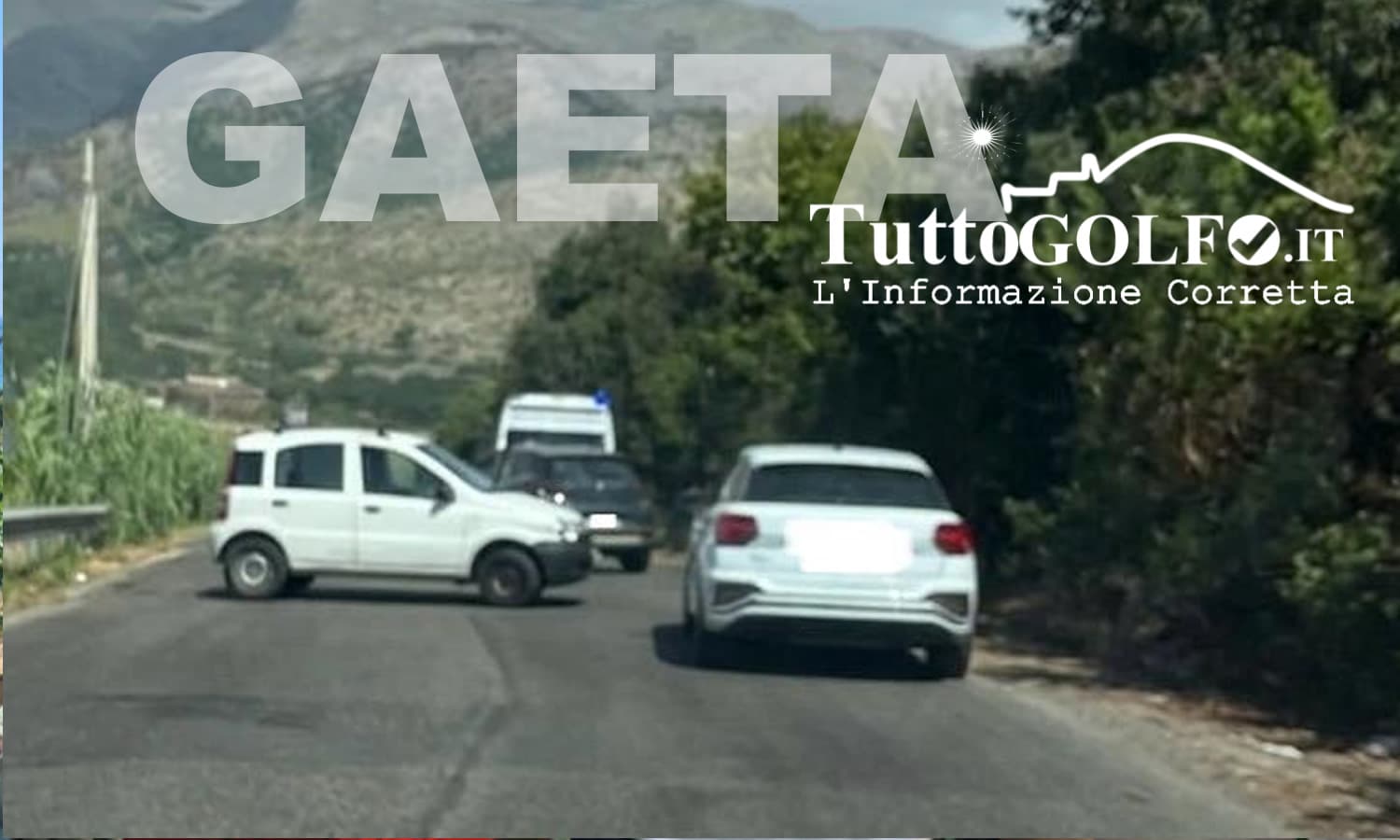 Incidente sulla via consortile tra i 25 Ponti e Sant’Agostino: ambulanza sul posto