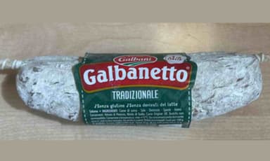 Richiamo alimentare per il Salame Galbanetto Galbani: coinvolti due lotti