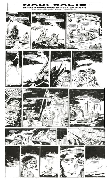 Naufragio, il fumetto in onore della scuola De Amicis