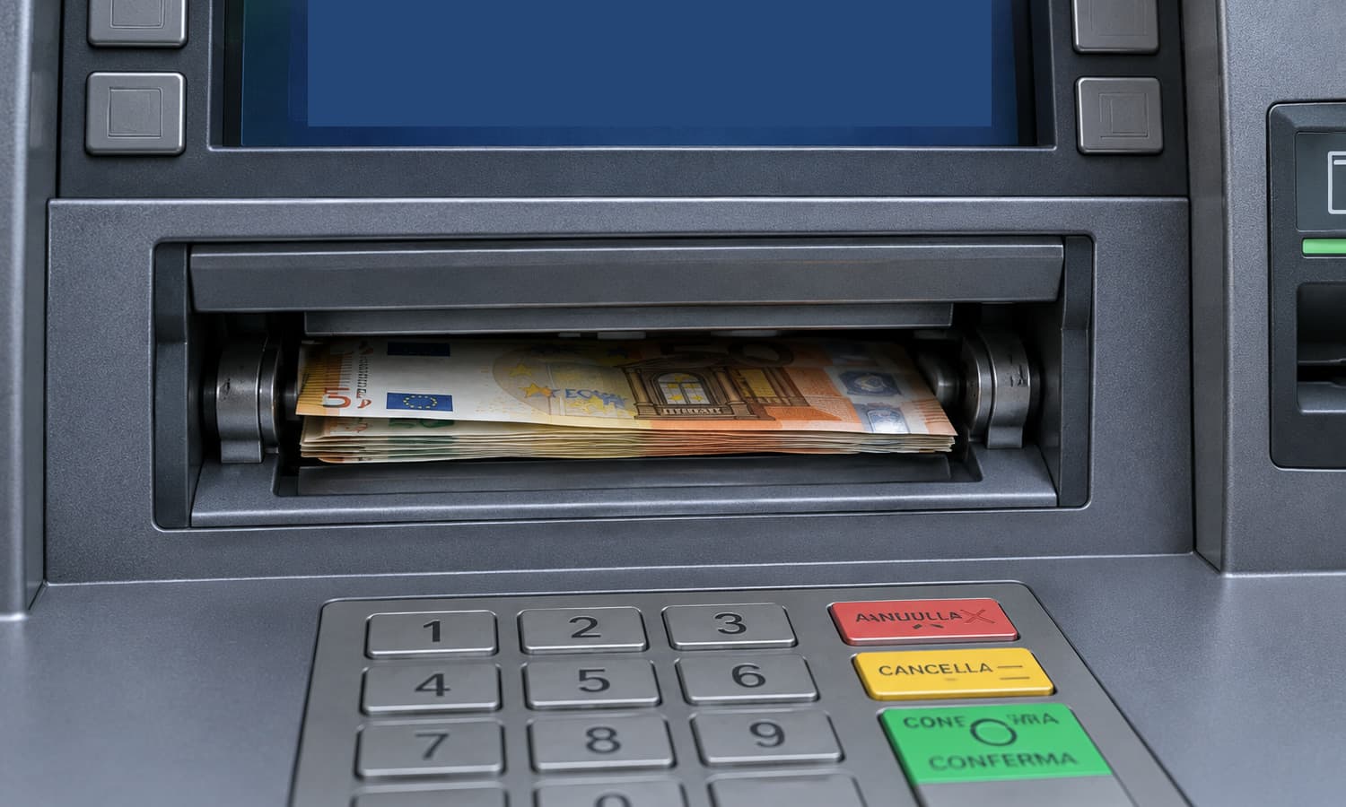 cash trapping - bancomat